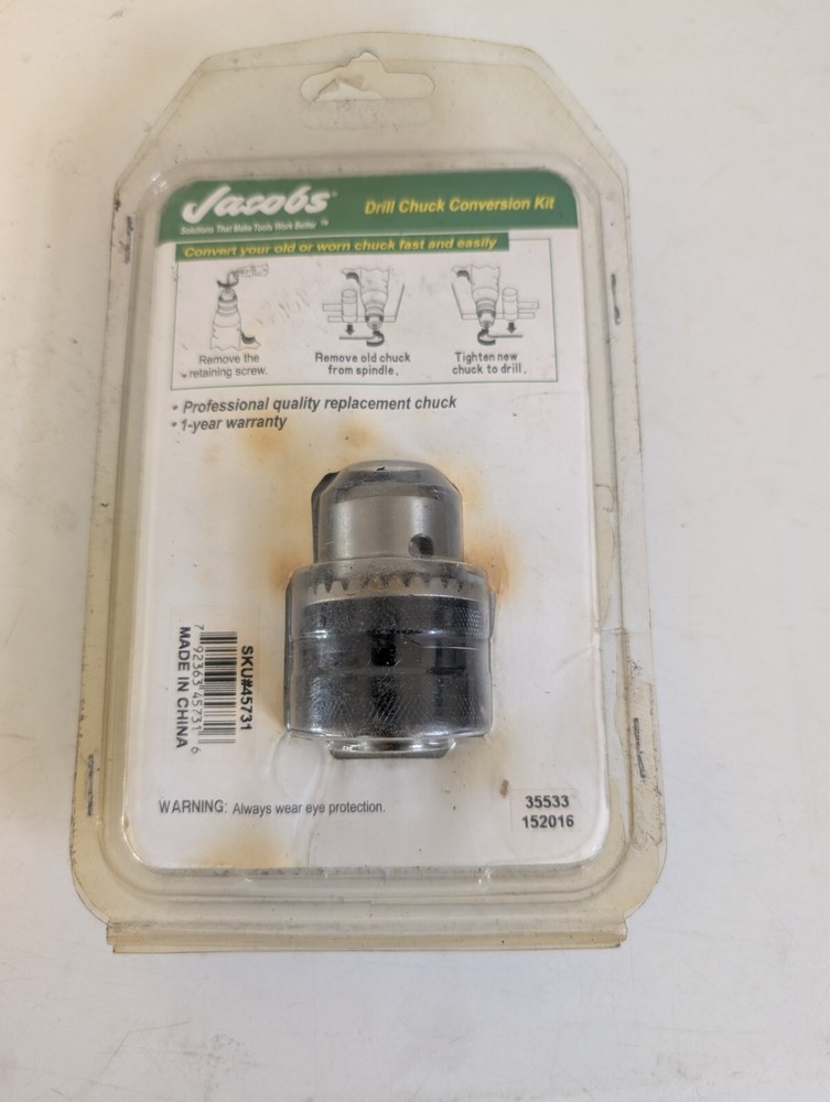 Jacobs Drill Chuck Conversion Kit
