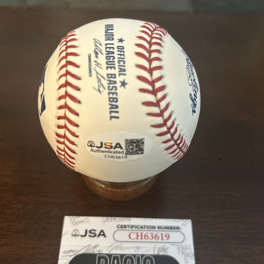 Kyle Zimmer Signed Baseball JSA Inscription 2012 1st rd Pick