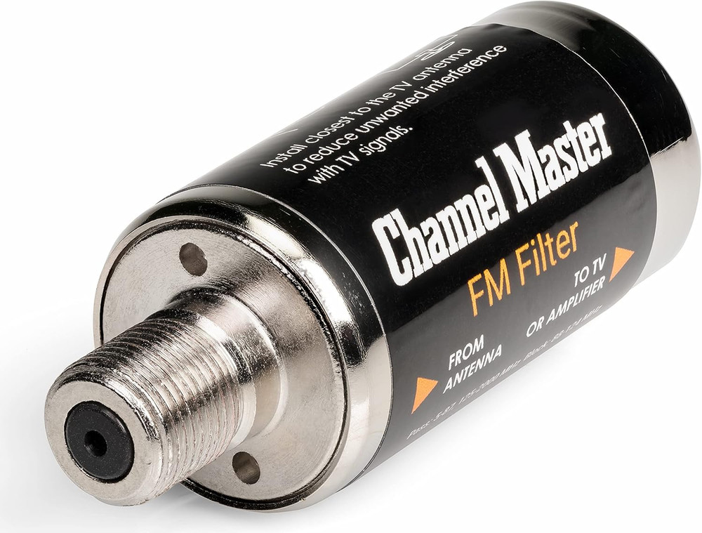 FM Filter – Reduces Pixelation & Signal Issues from FM Interference, Indoor/Outd