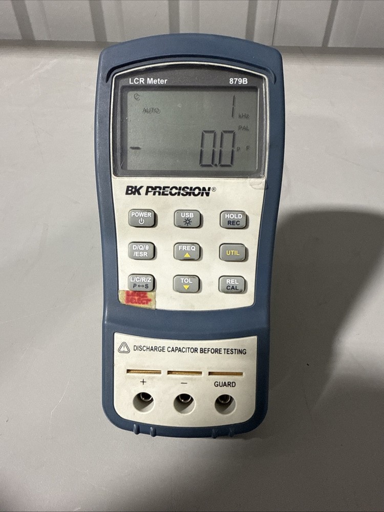 B&K Precision 879B 40,000 Count Dual-Display Handheld LCR Meter