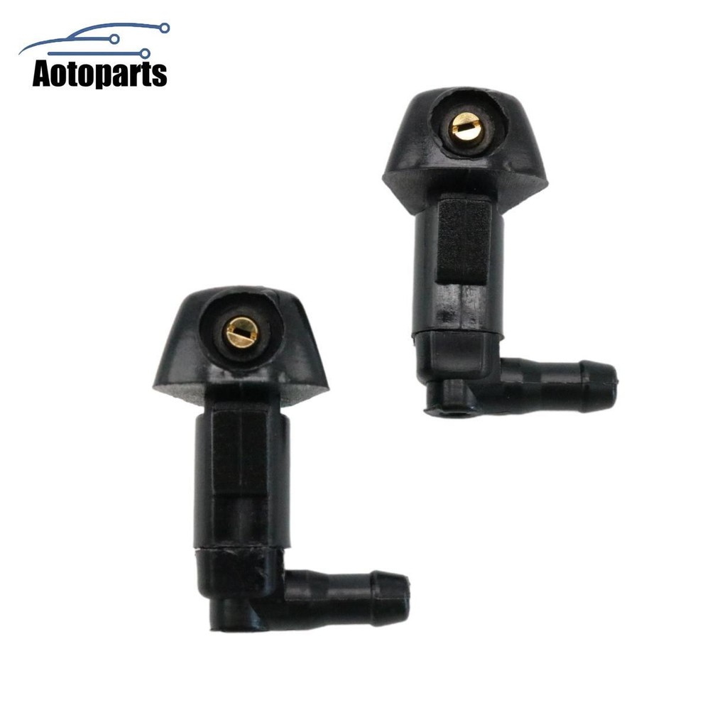 2pcs Front Windshield Washer Jet Spray Wiper Nozzle For Honda Element 2003-2011