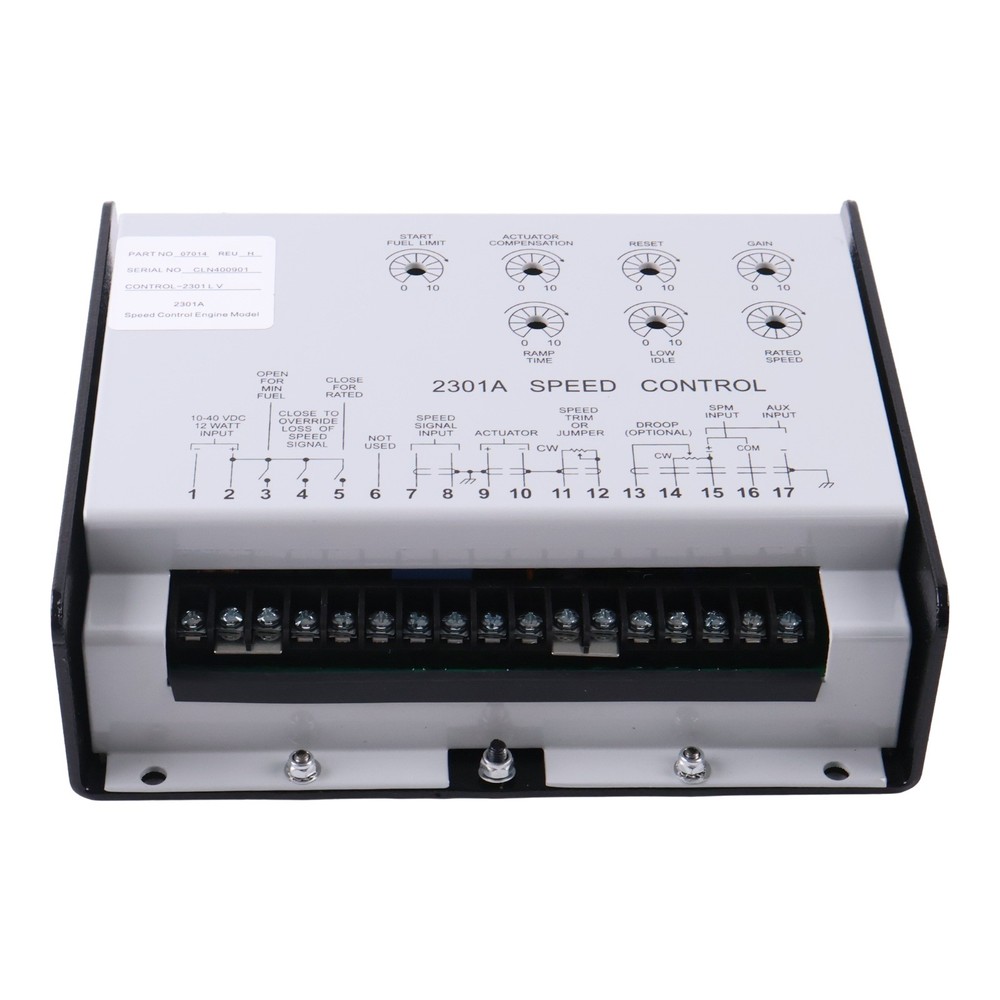 Speed Controller 9907-014 For Woodward Engine 2301A Series Speed Control