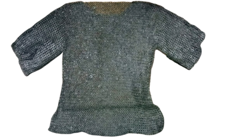 Medieval Chain Mail Shirt Flat Riveted With Flat Washer Chainmail X-mas Gift