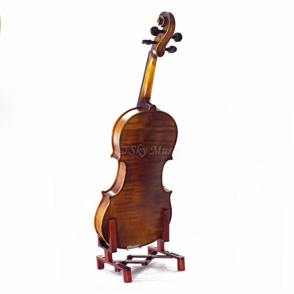NEW Solid Wood Intermediate Plus 1/4 Violin VN302 w Oblong Case Bow Rosin String