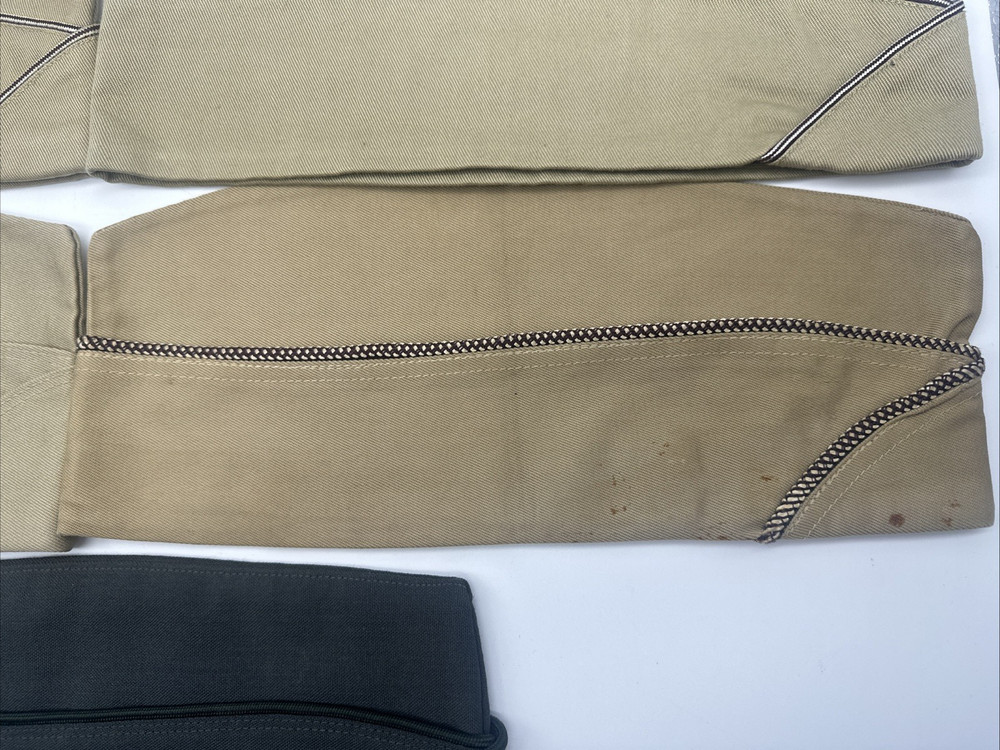 WWII and Post WWII Garrison Cap Lot