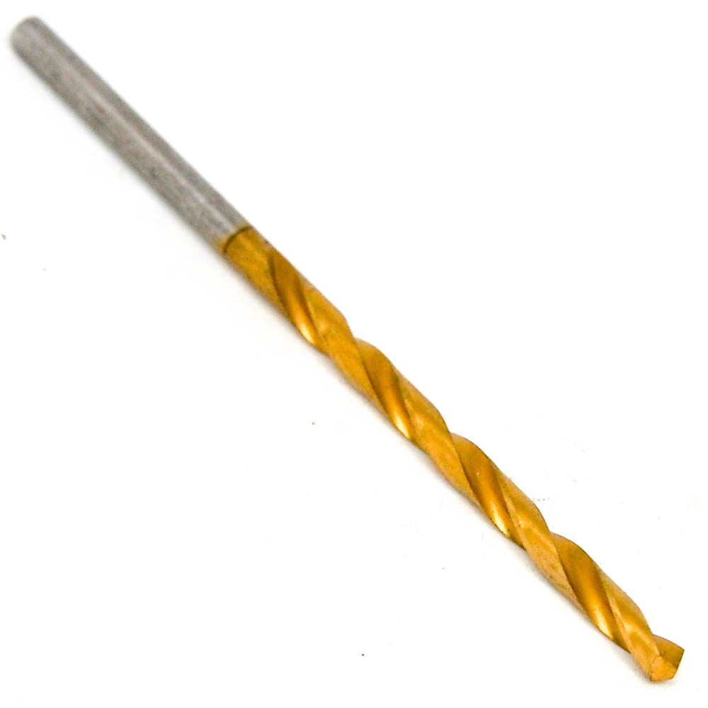 PRECISION Jobber Drill #38 118° HSS TiN 017338 - 12 PCS