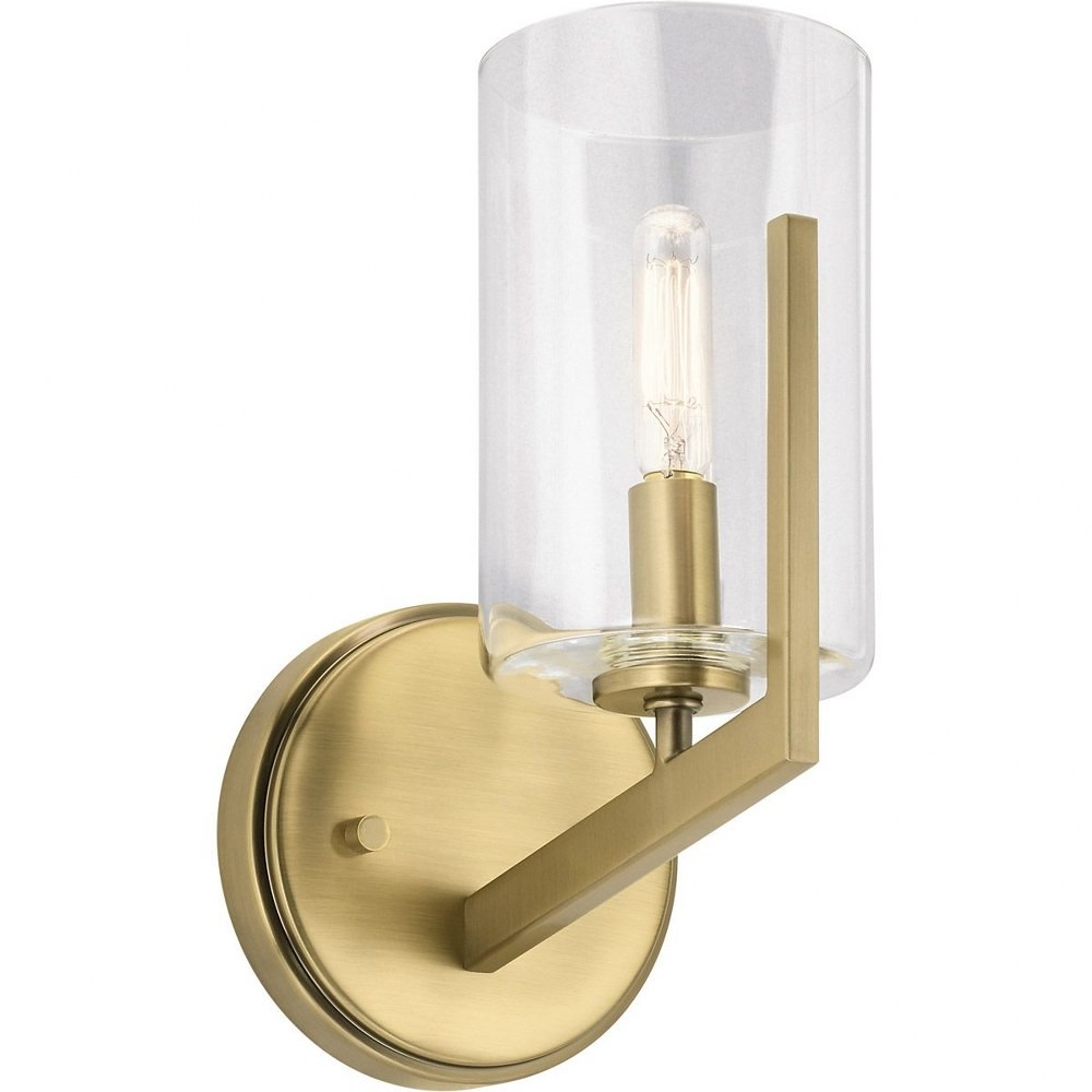 Nye - 1 light Wall Bracket - with Transitional inspirations - 9.75 inches tall