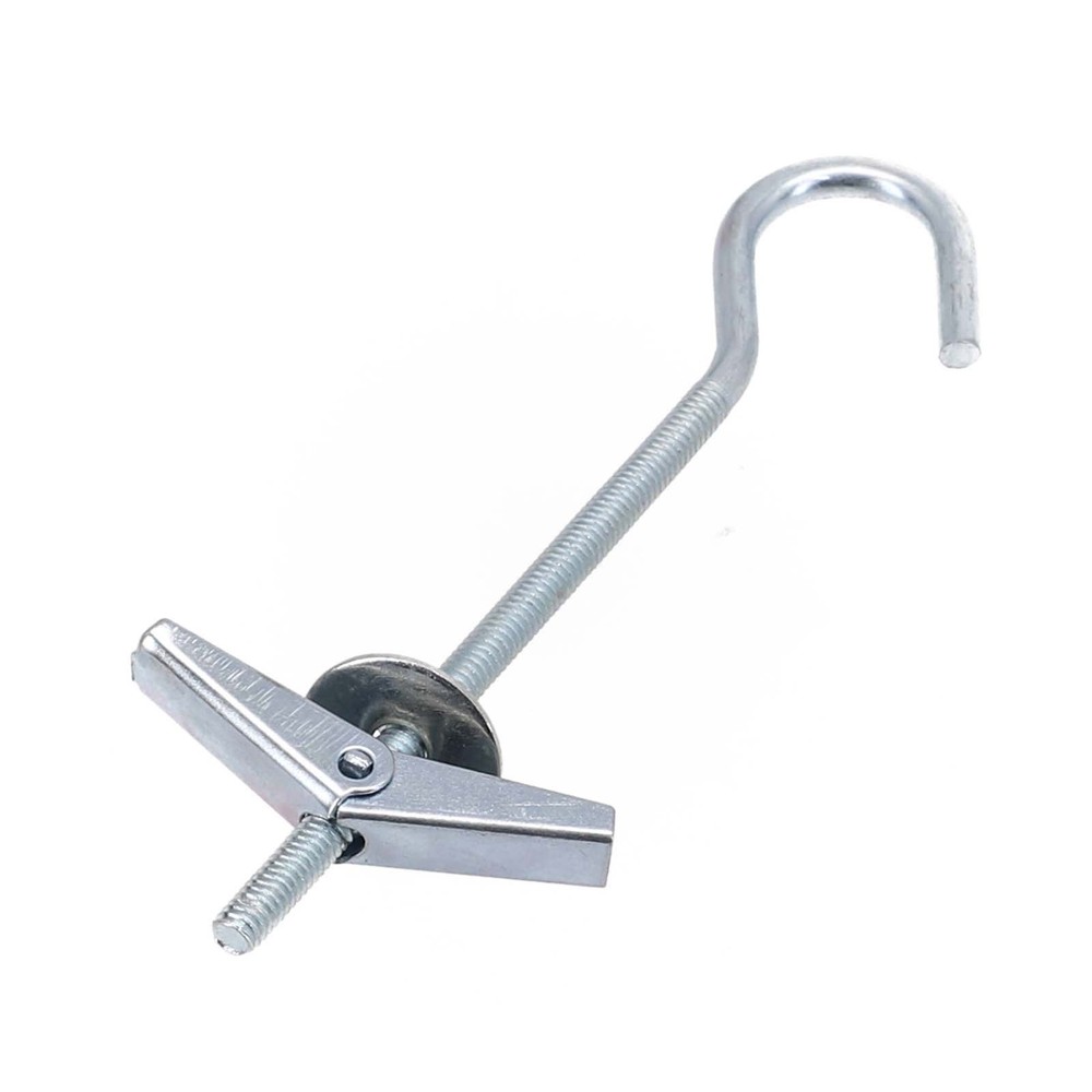 Ceiling Hook 2Pcs 90mm Finish Galvanized Steel Hangers Kit Organization