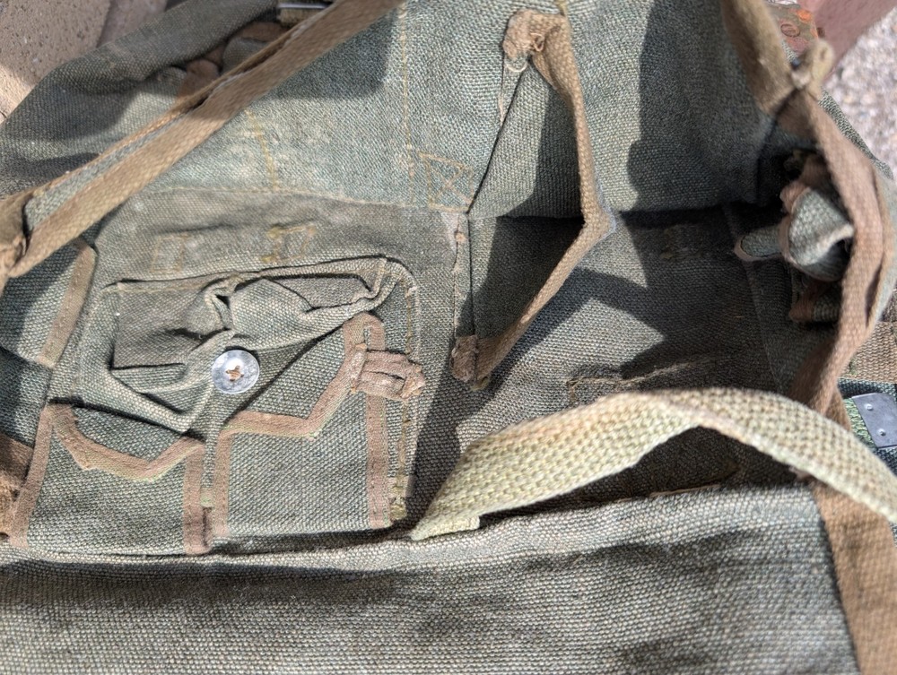 Polish army surplus breadbag