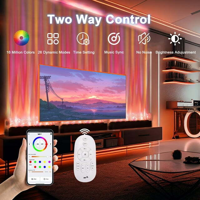 RGBW LED Ocean Wave Light Projector,Multi Dynamic Effect Wash Wall Light Ambient