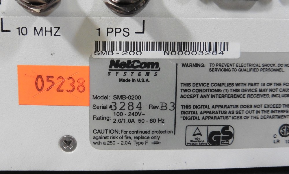 G174488 NetCom Systems SmartBits SMB-0200 Performance Analysis System