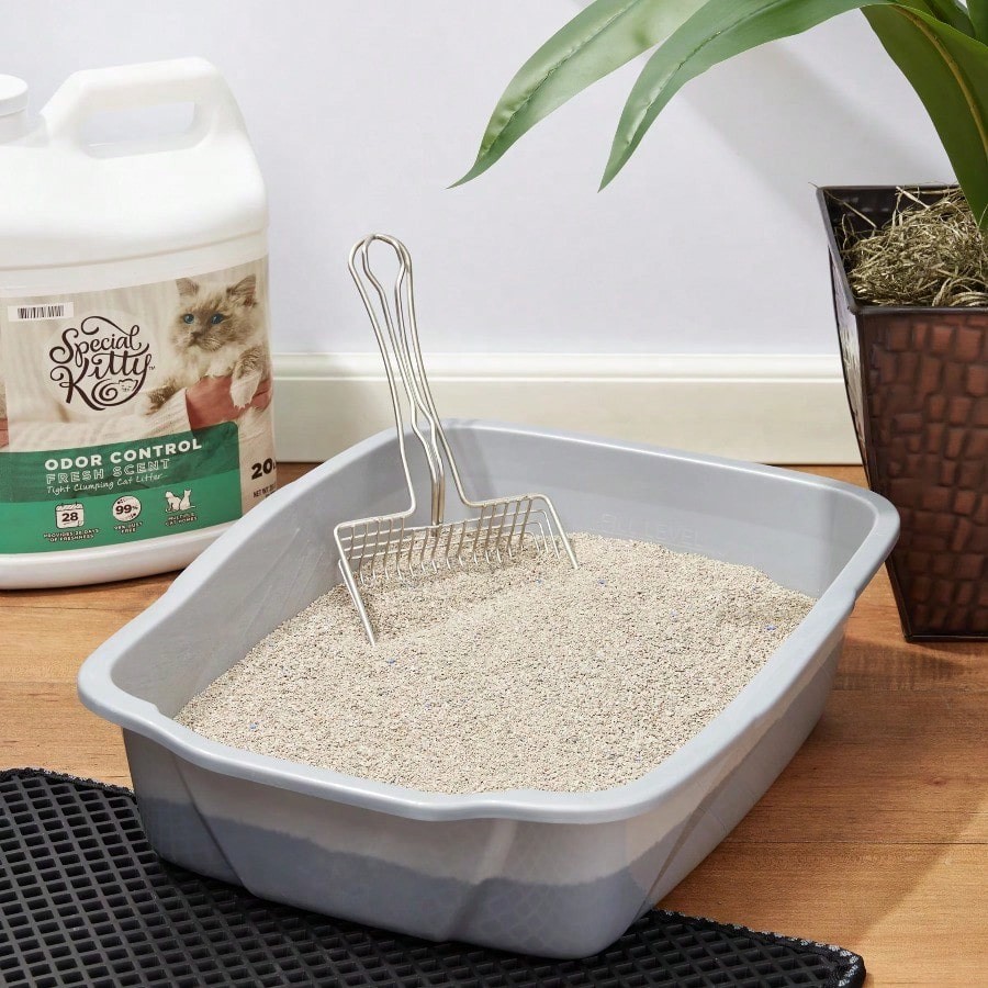 Clumping Clay Cat Litter, Fresh Scent, 20 Lbs Jug
