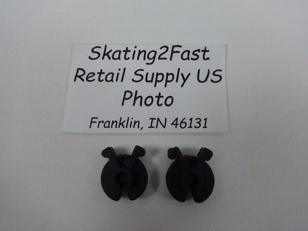 Qty. 50 Black Squeezable Inventory Control Clip Wire Grid Peg Hook