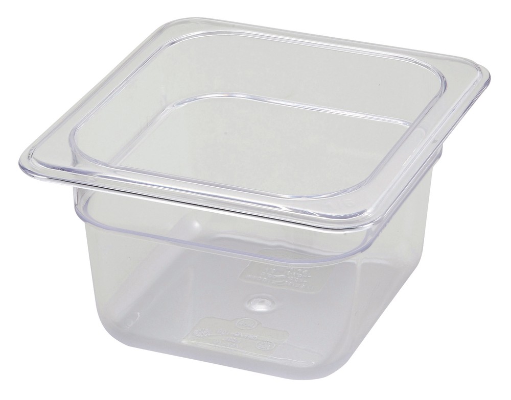 PC Food Pan, 1/6 Size, 4" (12 Each)