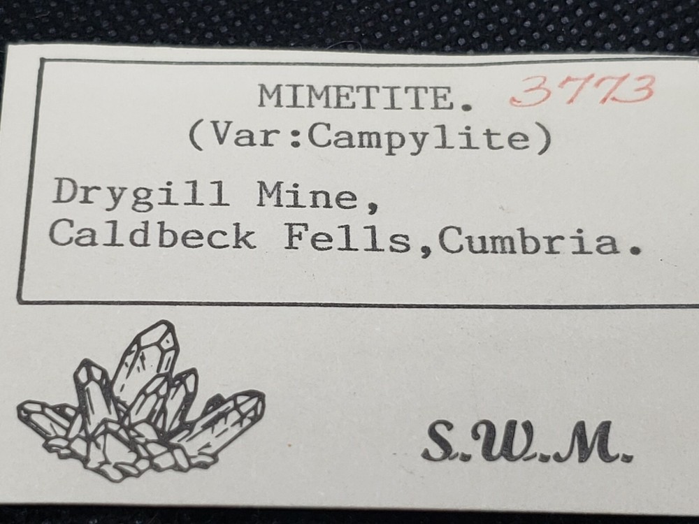 Beautiful Mimetite var Campylite specimen