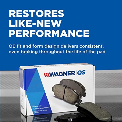 QS Disc Brake Pad Set, Designed for Quiet, Consistent ZD272 QS - Ceramic