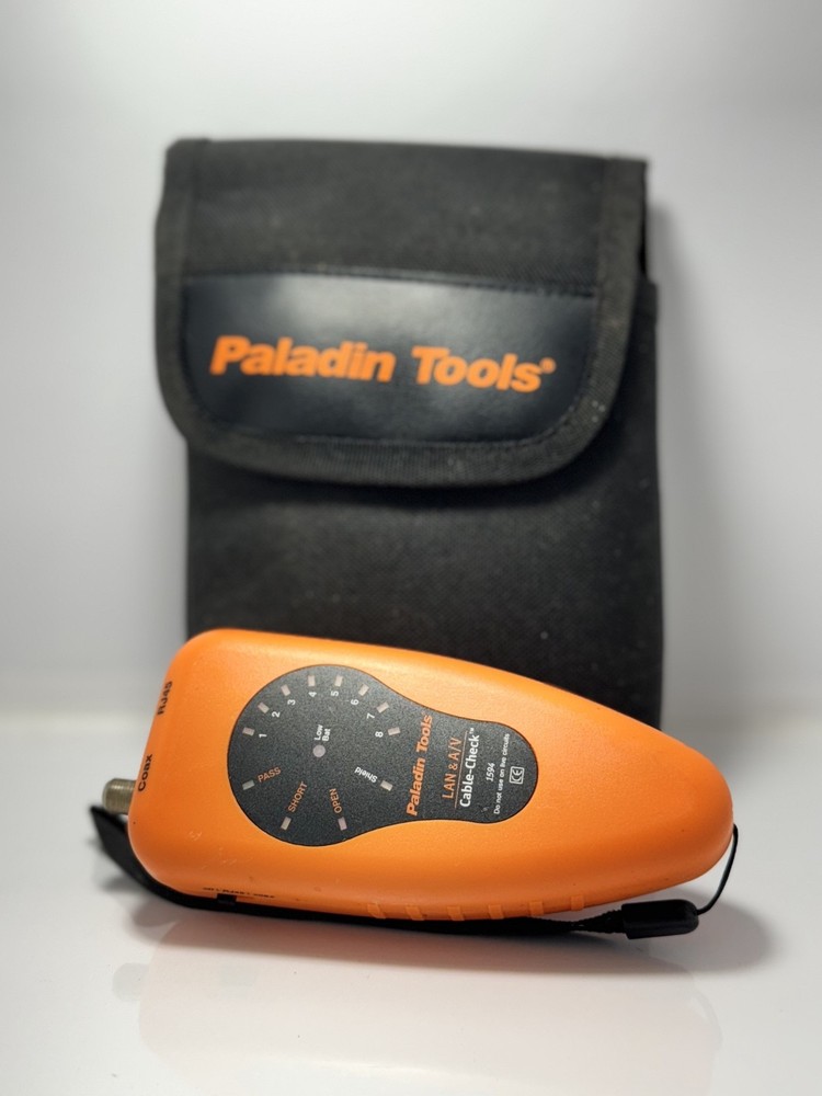 Paladin Tools LAN & AV Cable Check Model 1594 **Great Working Condition**