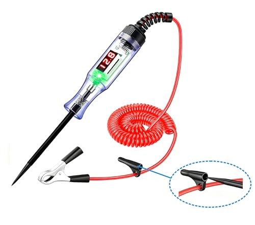 Test Light Automotive 3-80V DC,Digital LED Power Tools with Voltage