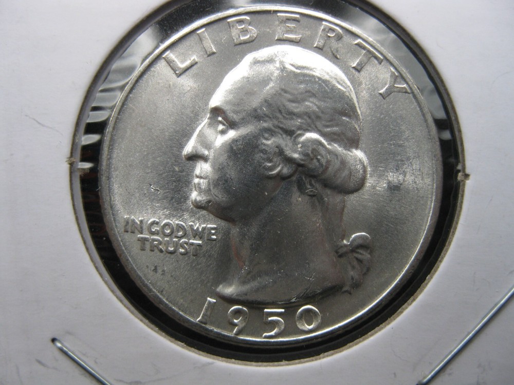 1950 D Washington Quarter Dollar Ch/Gem BU!