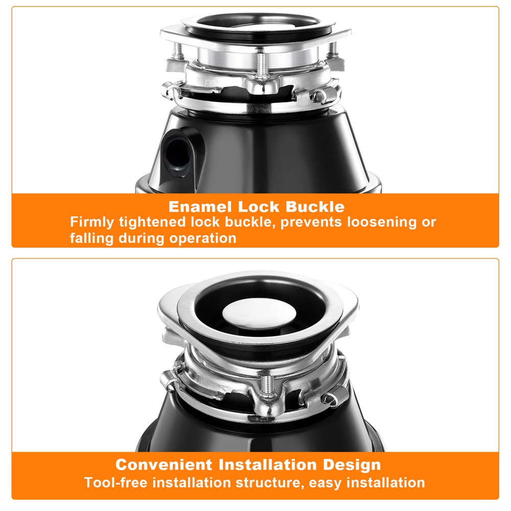 Garbage Disposal 3/4 HP Continuous Feed