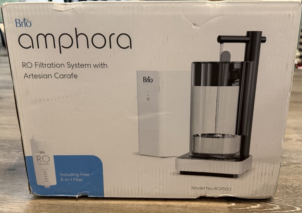 Brio Amphora Reverse Osmosis Under Sink Filtration System