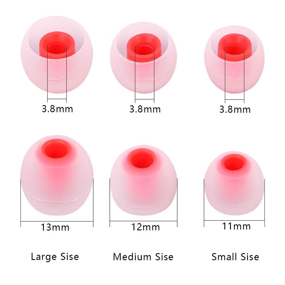 Earbud Tips Replacement - 9 Pairs SML Small/Medium/Large (3 Size), color15