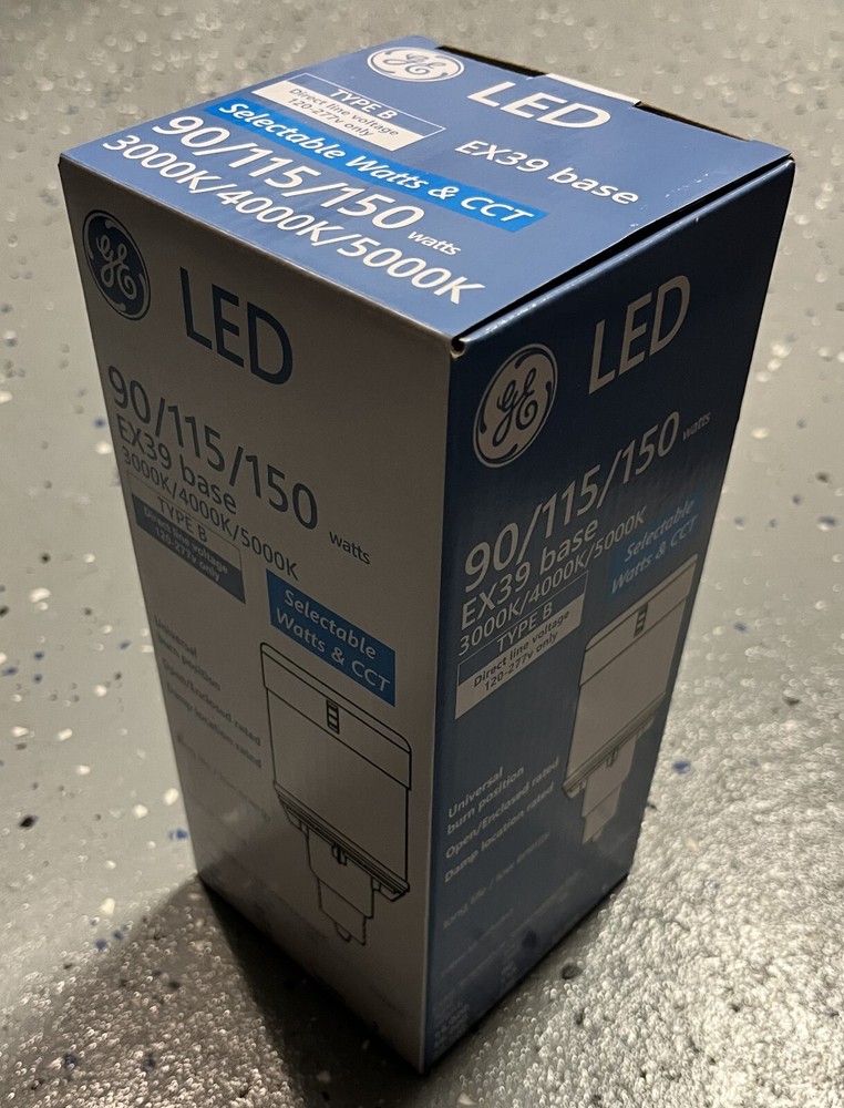 Current powered by GE LED/LC/ED28/7SC SELECTABLE LED HID Lamp