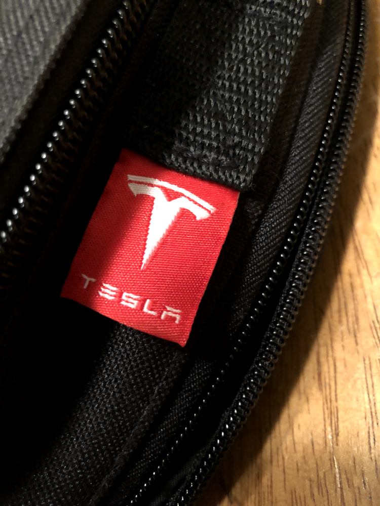 GENUINE TESLA CHARGING CABLE STORING BAG POUCH OEM