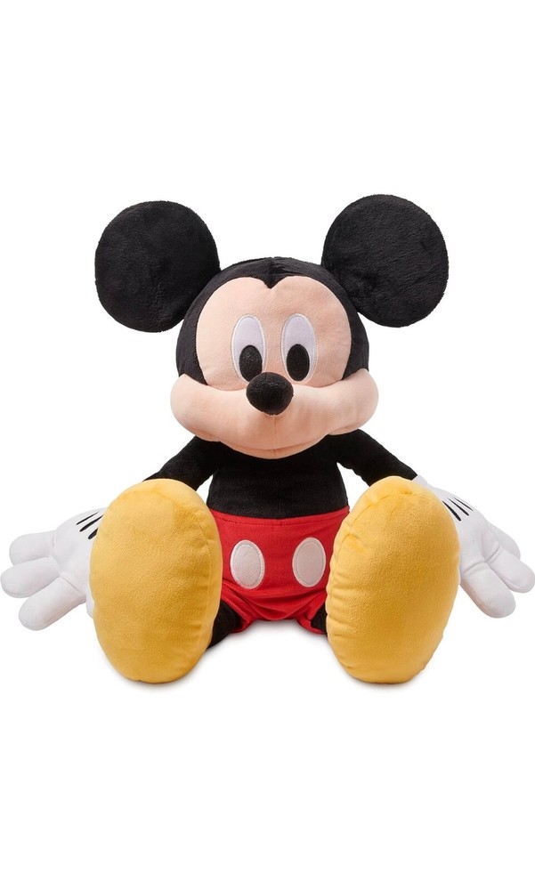 mickey mouse hand puppet/ multi colored