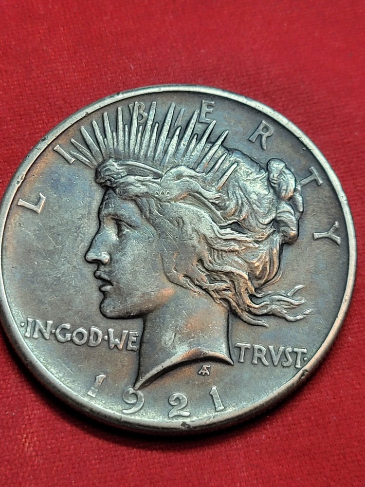 1921 peace dollar