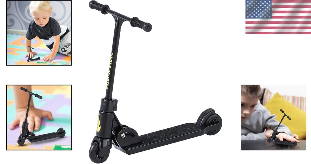 Interactive Finger Toy - Foldable BMX Finger Scooter for Skill Development