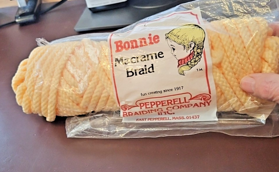 Macrame Cord 6mm 30 Yards - Beige