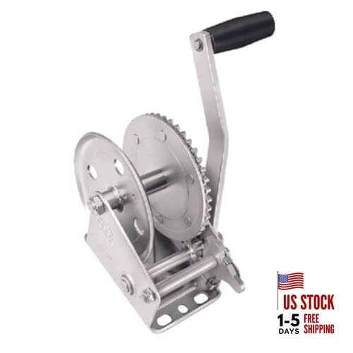 Fulton 142103 Single Speed Winch - 1300 lbs. Capacity, 1 Pack