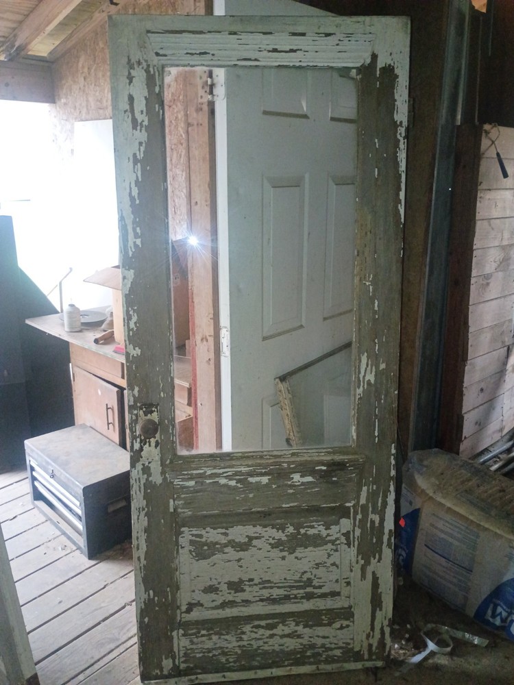 1900's Antique ENTRY DOOR Original Working Hardware