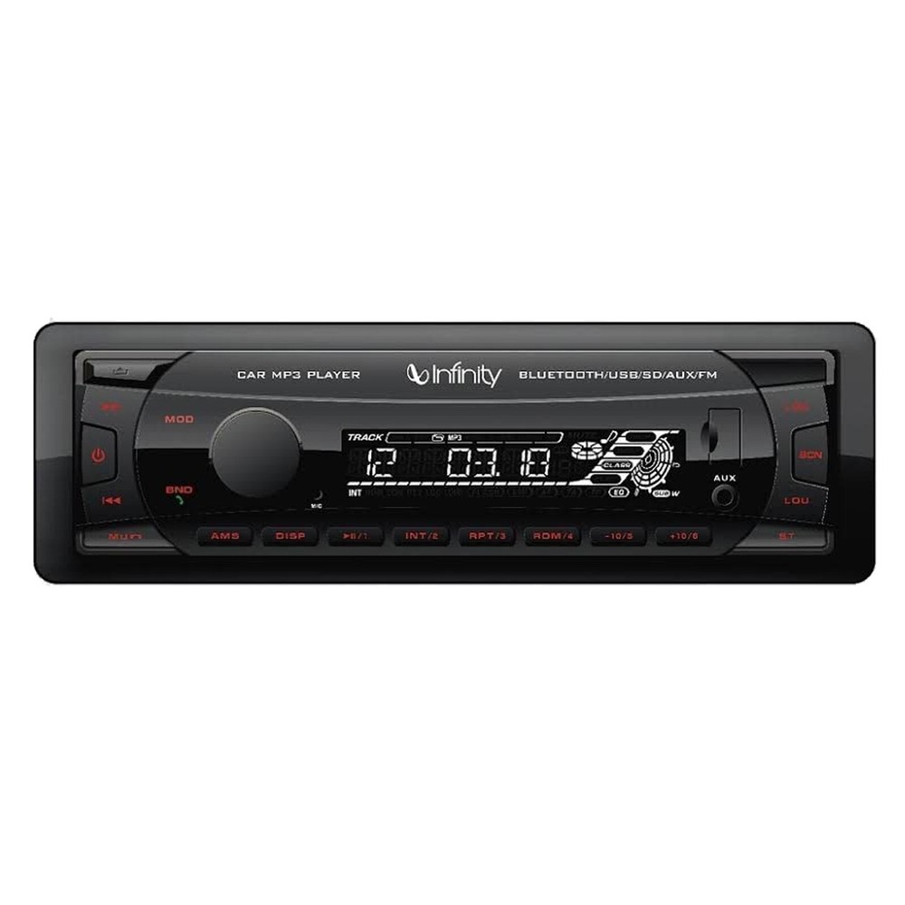Infinity Digital Media Single DIN Bluetooth USB/AUX MP3 Player Car Receiver