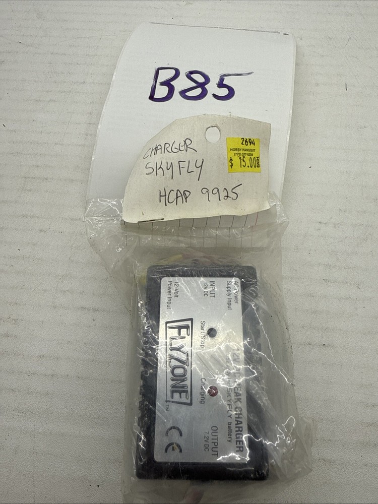FLYZONE HCAP9925 = CHAGER, 12VDC PEAK: SKYFLY (NEW)