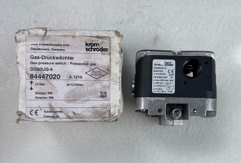 Krom Schroder DG50UG-4 Gas Pressure Switch