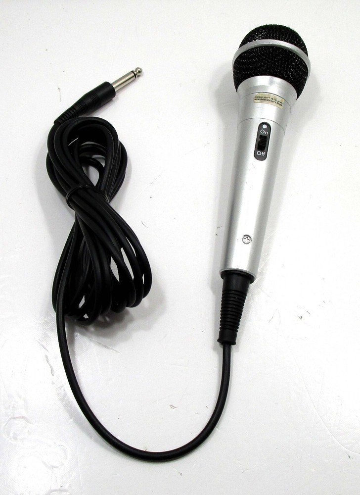 AMERICAN IDOL Karaoke System Replacement Microphone with 1/4" Jack plug