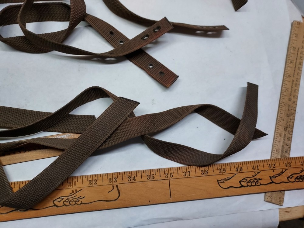 Nylon Sawbuck Saddle straps