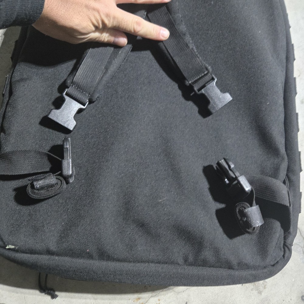LBX Transporter Backpack Black Great Condition Made In Peru Has Good Form