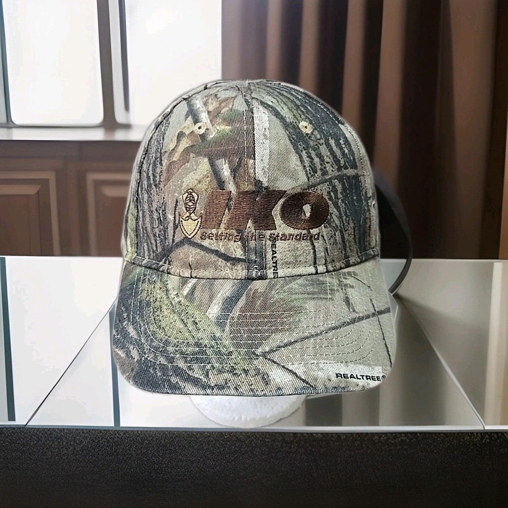 Realtree Camo Hunting Cap Hat IKO Setting The Standard One Size Adjustable