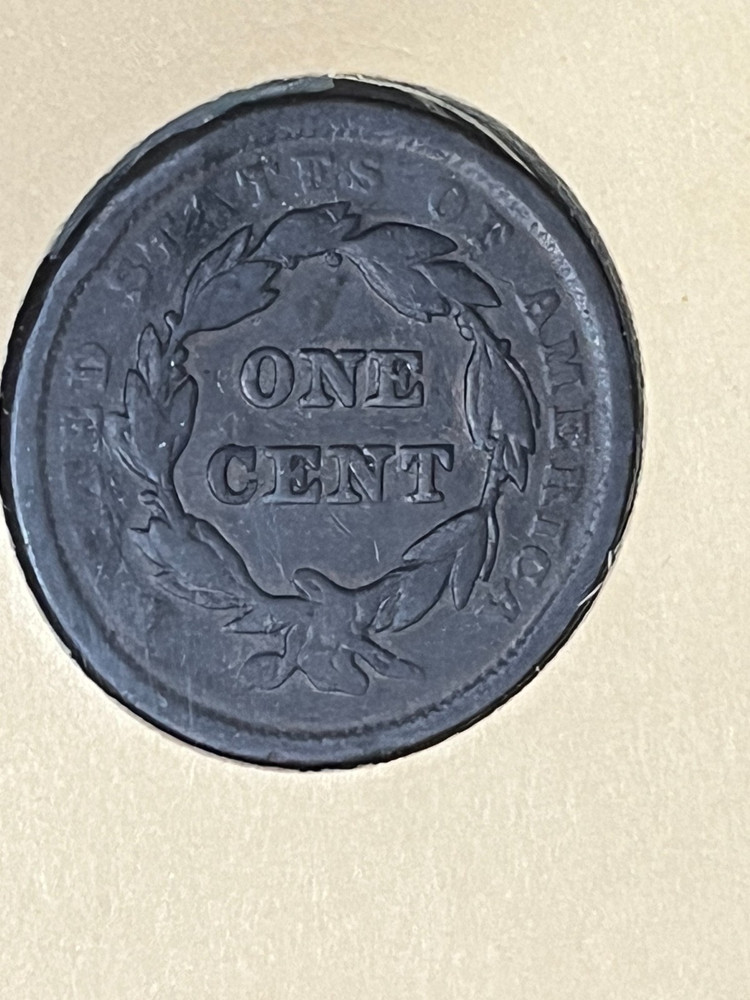 1842 Large Cent - Small Date