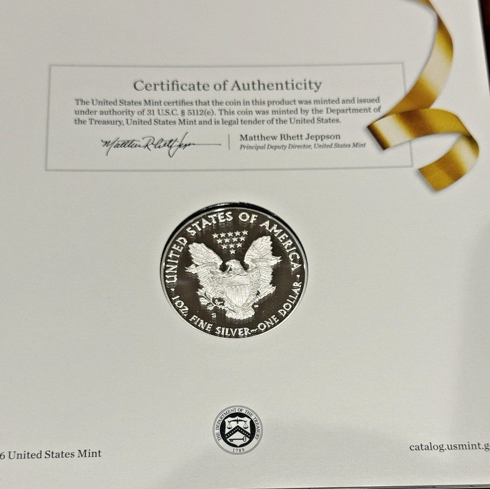 2017-S US Mint Congratulations Set Silver Proof American Eagle Pristine OGP
