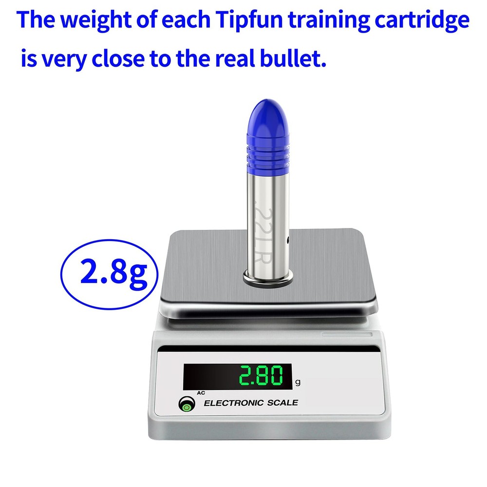 22LR Snap Caps Round Action Training Training Dummy Rounds Practice Safe Load...
