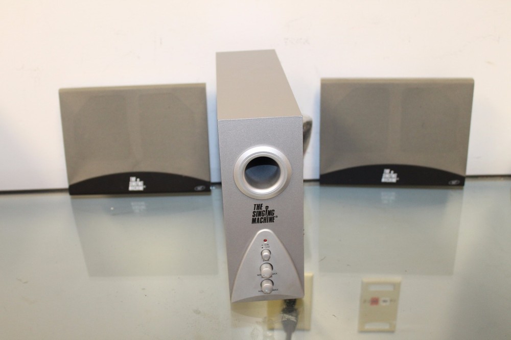 The Singing Machine 57-SMV Speaker System
