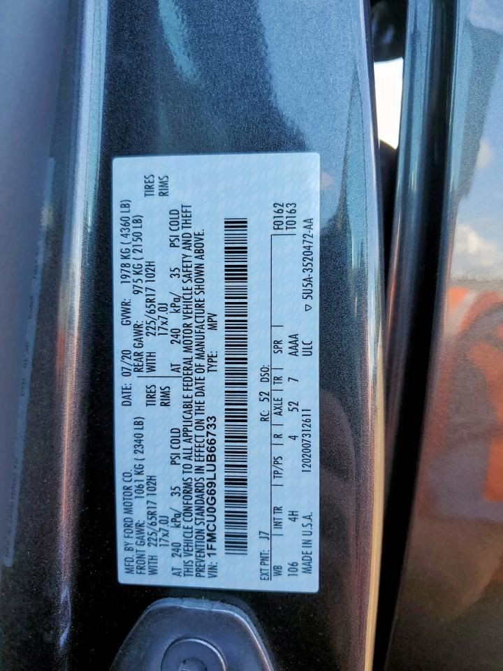 Camera/Projector Camera Lane Keep Assist Fits 20 ESCAPE 3775352