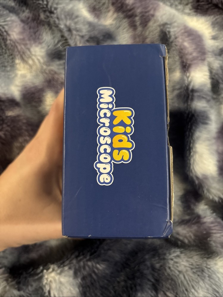 Kids Microscope, 1000X Portable Mini Pocket Microscope with 2.4″ IPS Screen & 8