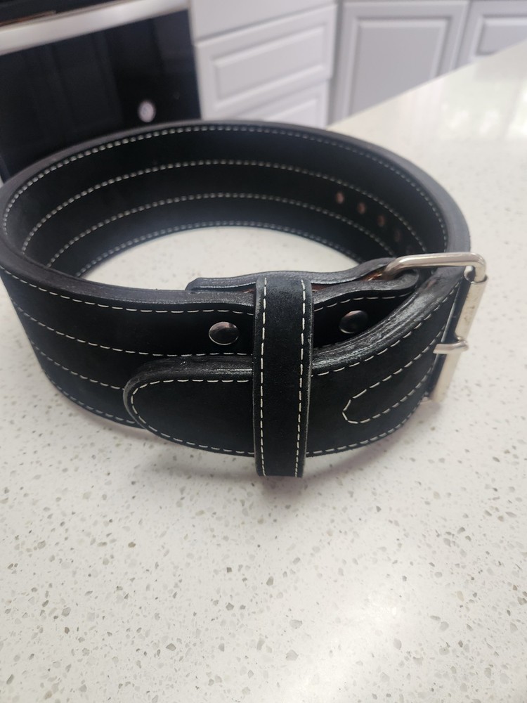 Thick Leather Powerlifting Belt 12mm
