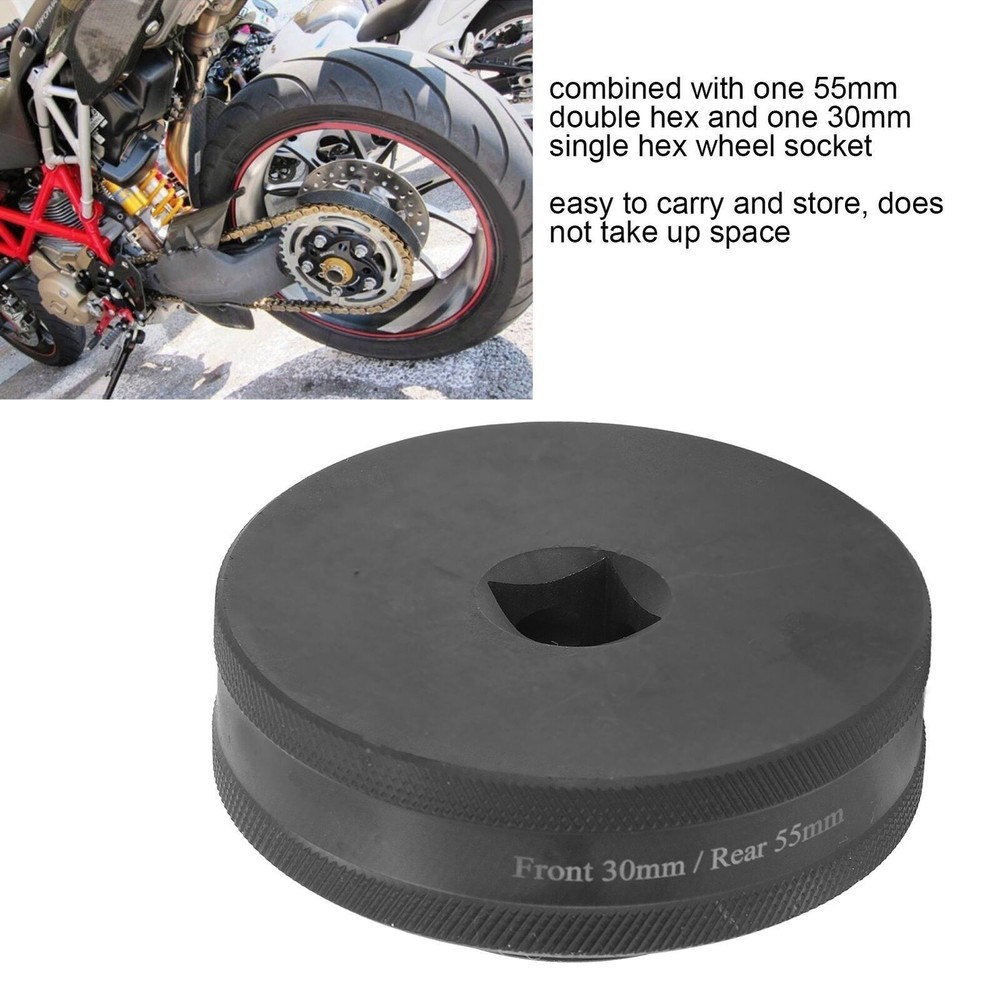 Wheel Axle Nut Socket Tool Motorcycle Wheel Sleeve Tool Replacement for