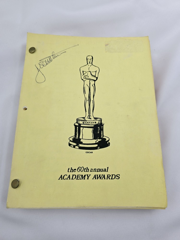 60th Academy Awards Script